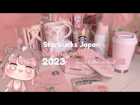 starbucks sakura collection 2023 🌸 tour + haul ☕️ starbucks reserve roastery Japan