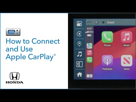 Honda Prologue I How to Connect and Use Apple CarPlay®