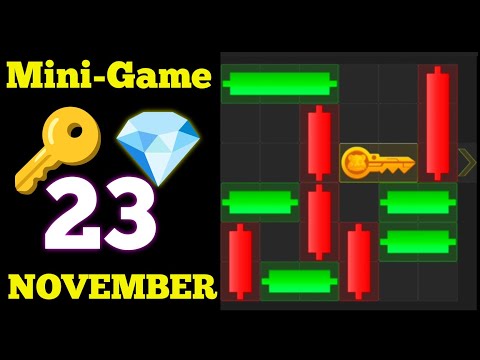 23 November Hamster Kombat Daily Mini Game Puzzle Solved