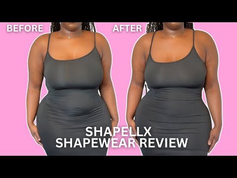 BEFORE & AFTER SHAPEWEAR TRY ON | SHAPEWEAR REVIEW | PLUS SIZE FASHION TIPS