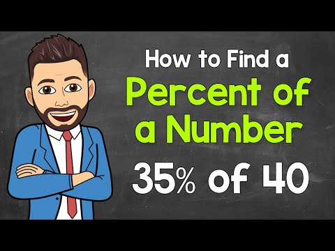 How to Find a Percent of a Number | Math with Mr. J