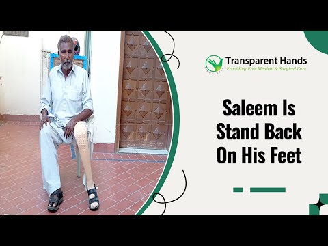 You Helped Muhammad Saleem gets back on his Feet