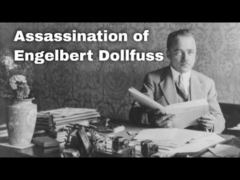 25th July 1934: Austrian Chancellor, Engelbert Dollfuss, assassinated by Nazis in Vienna