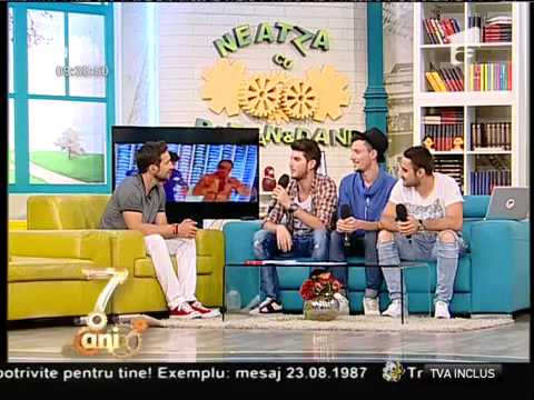 Băieții de la Noaptea Tarziu, show la "Neatza"