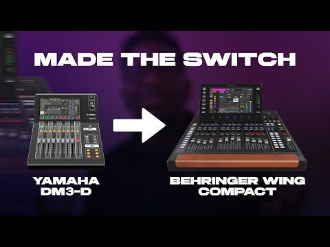 So I Switched From the Yamaha DM3-D to the Behringer Wing Compact In Less than a Month ! Oops!