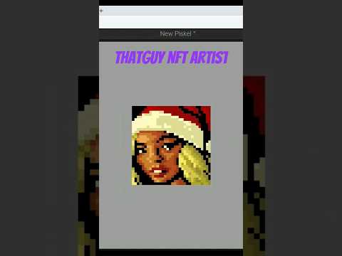 Ms.Clause #pixelart #nftart #pixelartist #nftcommunity #christmas