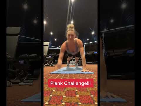 Plank Challenge! Can you go to the beat? #fitness #plank #workout