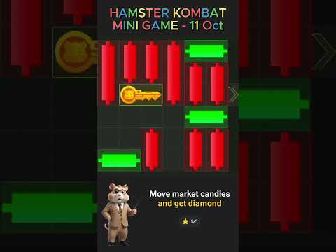 Hamster Kombat New Season Mini Game Solution 11 October 2024