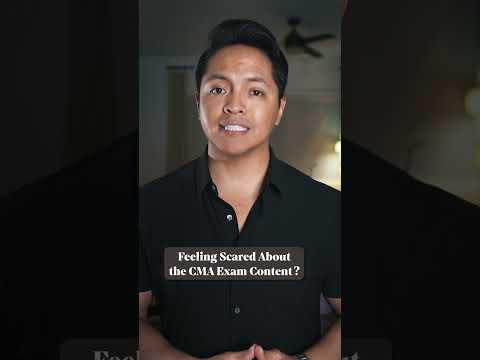 Feeling Scared About the CMA Exam Content?