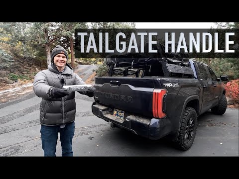 2022 Tundra Chrome Delete | Tailgate Handle | How to Remove & Reinstall