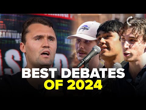 Charlie Kirk's Most VIRAL DEBATES of 2024 👀🔥