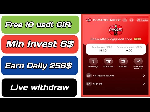 Coca-Cola USDT 2024 new USDT investment website, the best application, make money