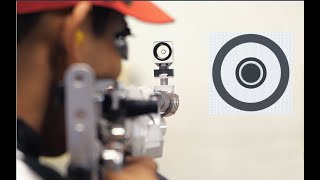 Aiming accuracy AirRifle 10m video359