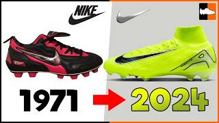 Evolution of NIKE Football Boots! Ronaldo, Mbappe, Cristiano Boot History