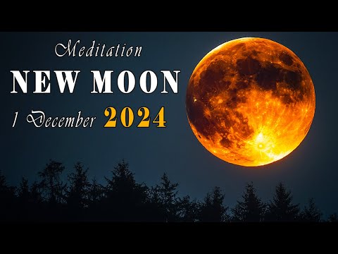 New Moon • December 2024 • Manifest Miracles And Blessings • 1111 Hz • Law Of Attraction