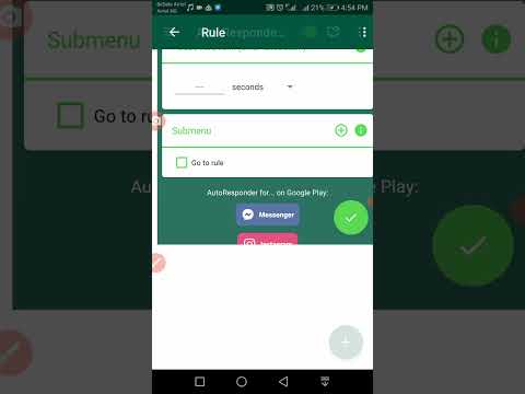 How to set up the whatsapp auto responder