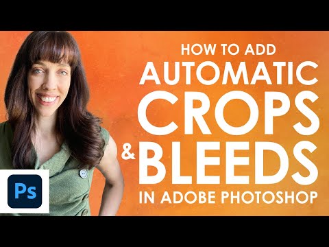 How to add Crop or Trim Marks and Bleeds Automatically in Adobe Photoshop