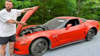 I Won A Corvette Hiding a $30,000 ENGINE At AUCTION!