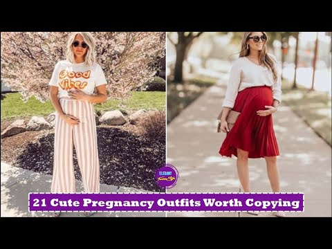 21 Cute Pregnancy Outfits Worth Copying | Maternity Clothes Ideas