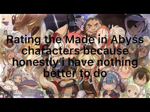 rating the made in abyss characters (spoilers)