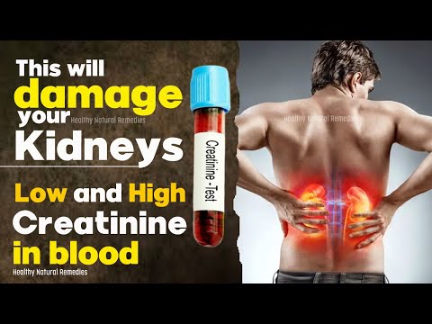 This will damage your Kidney | Danger of Low, High Creatinine in blood | Kidney failure sign. Health