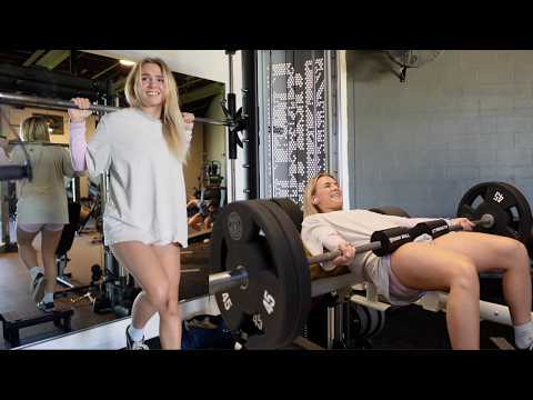 LEG DAY FOR THE GIRLS GOING THROUGH IT (GRWM +mic'd up)