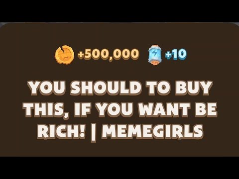 YOU SHOULD TO BUY THIS, IF YOU WANT BE RICH! MEMEGIRLS | Memefi New video code