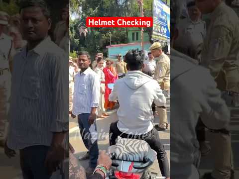 Helmet Checking #viral #ytshort #viralnews #viralshorts #viralvideo #helmet