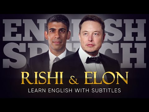 ENGLISH SPEECH | RISHI SUNAK & ELON MUSK: AI and the Future of Work (English Subtitles)