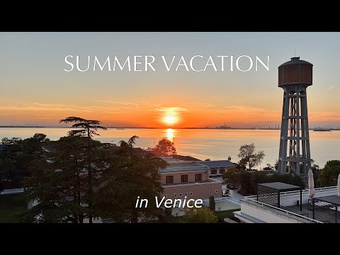 Eng [travel vlog] My summer vacation 🌅 Part 2｜Venice 🚤 ｜Italy 🇮🇹｜JW MARRIOTT VENICE