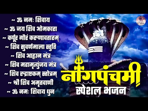 नागपंचमी स्पेशल भजन | Nag Panchami Special Bhajans | Nonstop Shiv Songs | Om Namah Shivaya | #bhajan