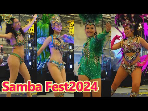 【縦動画】珍しいサンバダンサーのコンテスト SambaFest2024 & Bossa Brasil パシスタコンテスト②