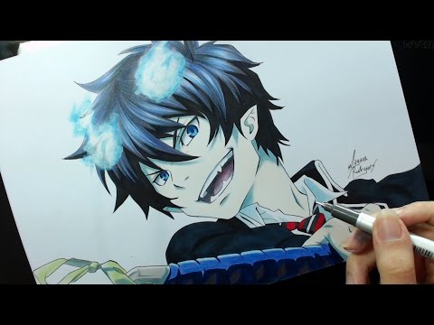 Speed Drawing - Okumura Rin (Ao no Exorcist)