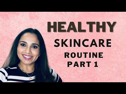 HEALTHY SKINCARE ROUTINE PART 1 | CLEAR & GLOWING SKIN | Kannada Vlogs