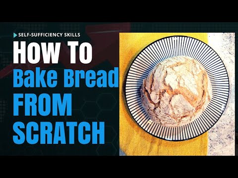 Homemade No Knead Bread- Only 4 Ingredients!