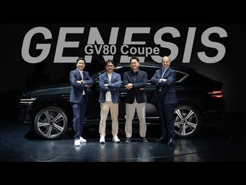 2024 Genesis GV80 Coupe Debuts With Sleeker Shape And 27-Inch Display