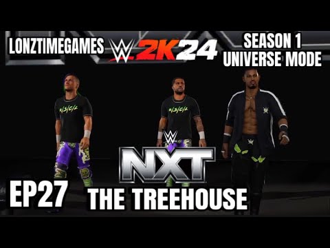 The Treehouse |WWE2K24 Universe mode -season 1 EP27