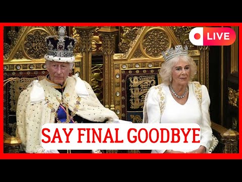 ROYALS IN SHOCK! KING CHARLES AND QUEEN CAMILLA SAY GOODBYE AT BUCKINGHAM PALACE