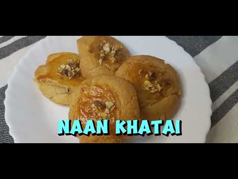 Nan Khatai Recipe Without Oven (Almond) | How to make Cookies at Home