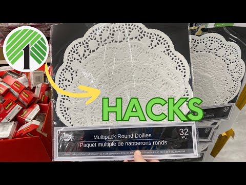 GENUIS Dollar Tree DIY Crafts Using Paper DOILIES