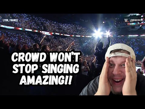 WWE FRANCE CROWD GOES ABSOLUTELY CRAZY DURING KINGDOM AT WWE BACKLASH