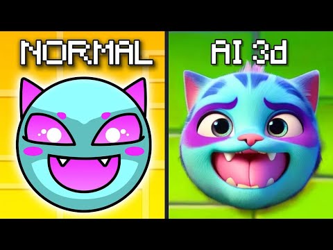 Kids At The Playground Normal Vs 3D AI Version Part#6