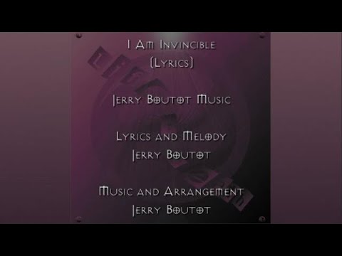 I Am Invincible (Life and Death) Lyrics Only