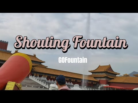 Popular Interactive Voice-controlled Shouting Fountain