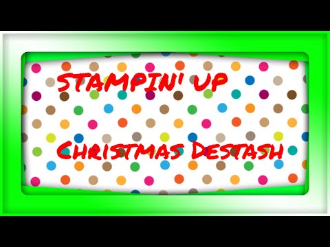 Christmas Stamps And Dies DESTASH  From Stampin' Up!🎅🎄❄️