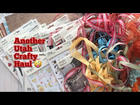 Utah Crafty Haul Video