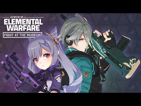 Genshin Elemental Warfare - "Fight at the Museum" 【HoYoFair Animated Short】