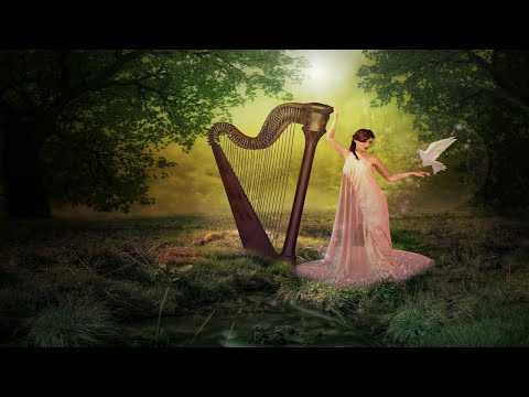 Beautiful Relaxing Music - Celtic Harp, Piano and Strings.