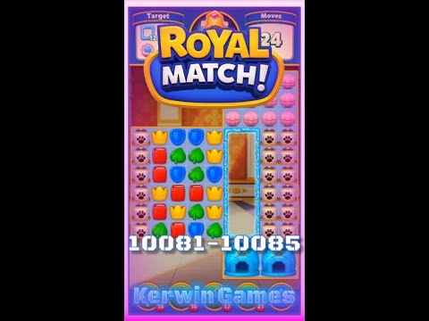 Royal Match Level 10081 10082 10083 10084 10085 - No Boosters Gameplay