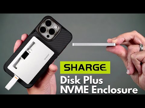 SHARGE Disk Plus NVME Enclosure - Every enclosure should have this!